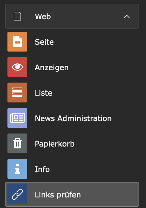 Modul Links prüfen